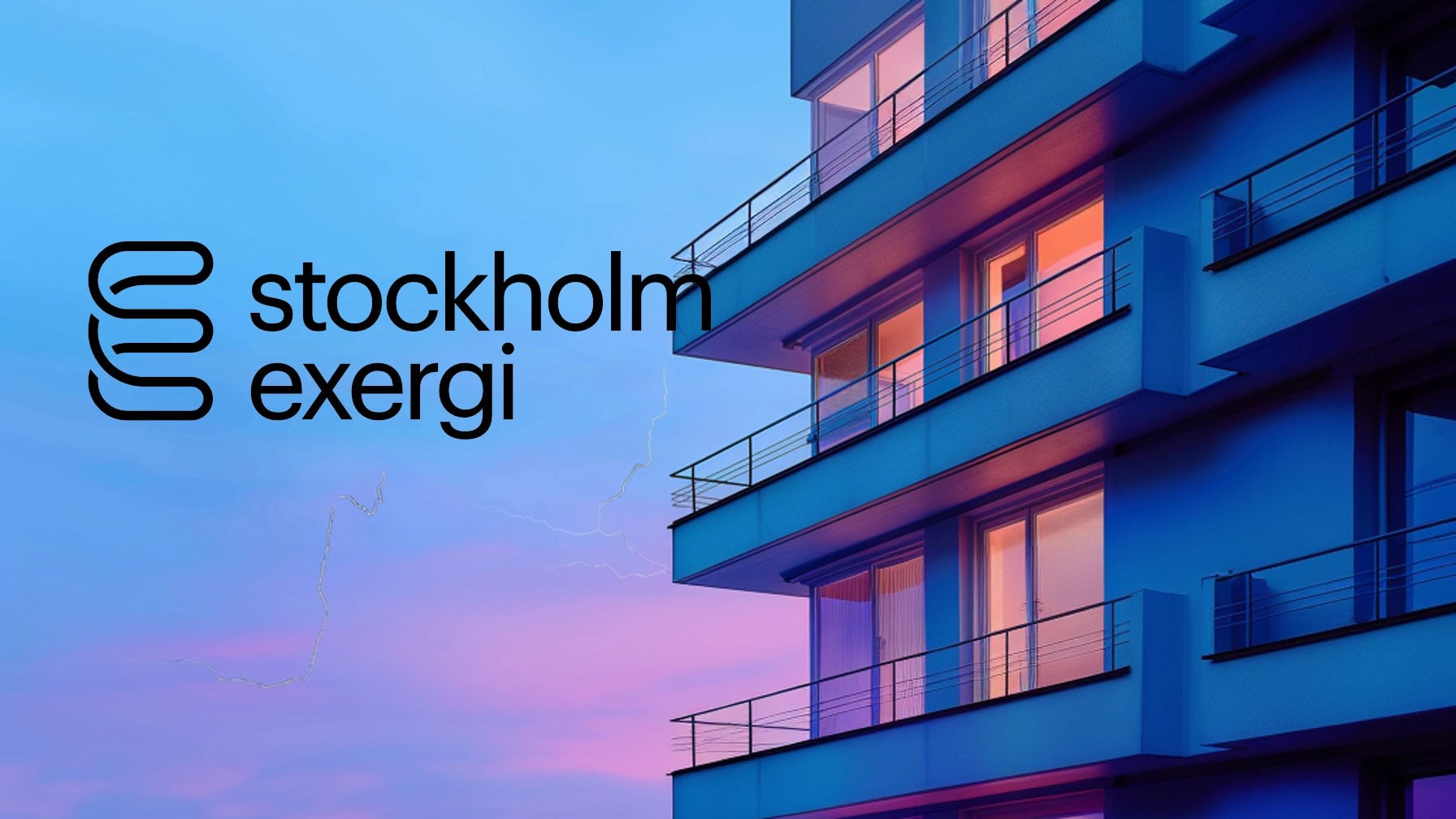 Stockholm Exergi - Logga och hus